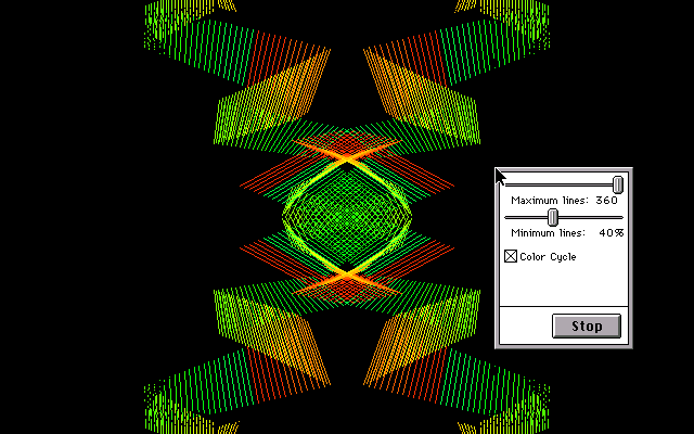After Dark for DOS - Lines